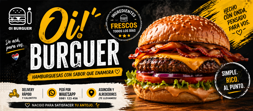 Oi Burguer portada